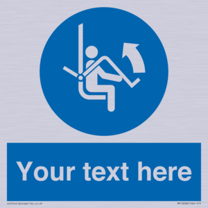 Custom Mandatory: Open safety bar of chairlift